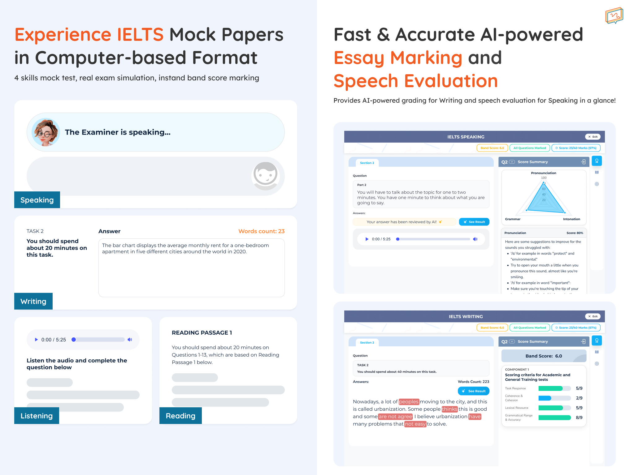 HeyHi Test Prep for IELTS