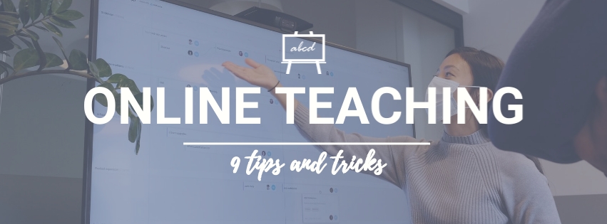 Online teaching tips and tricks