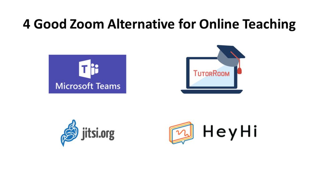 4 Good Zoom Alternative for Online Teaching
