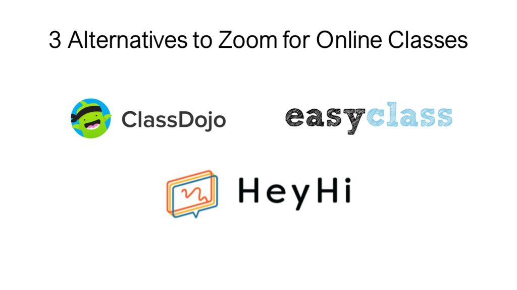 3 Alternatives to Zoom for Online Classes