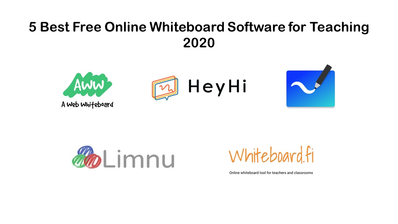 5 Best Free Online Whiteboard Software for Teaching in 2020 HeyHi