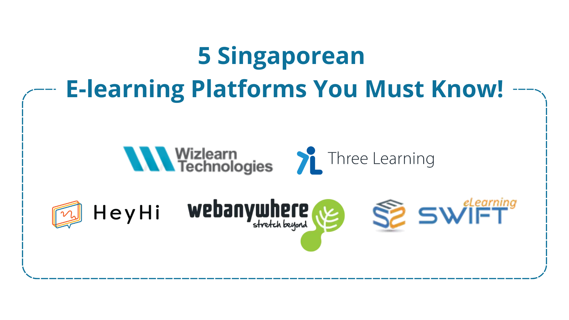 5 Singaporean E-learning Platforms You Must Know! - HeyHi